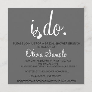 Brautparty I: Einladung