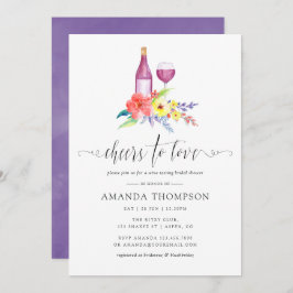 Brautparty im Wasser Weinkultur und Erde Weinkultu Einladung