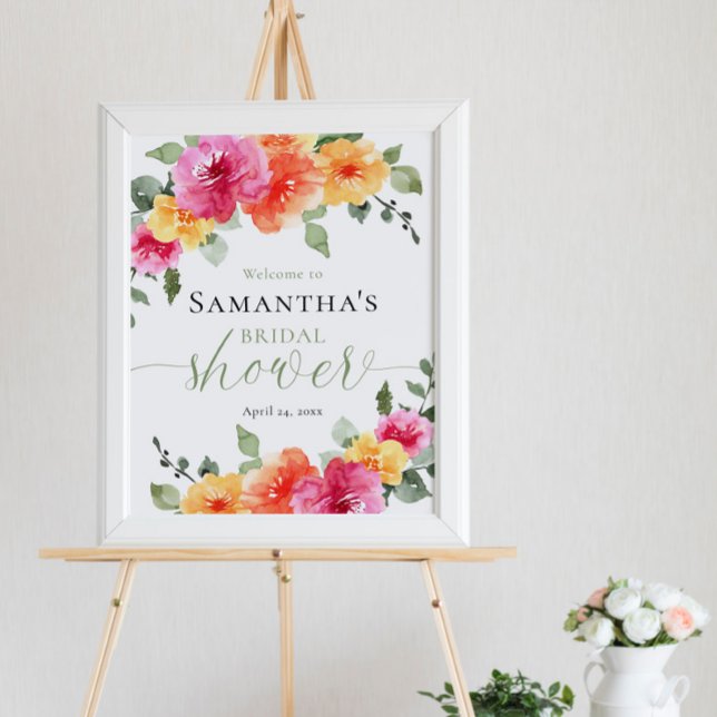 Brautparty in hellrosa Rosa Poster (Von Creator hochgeladen)