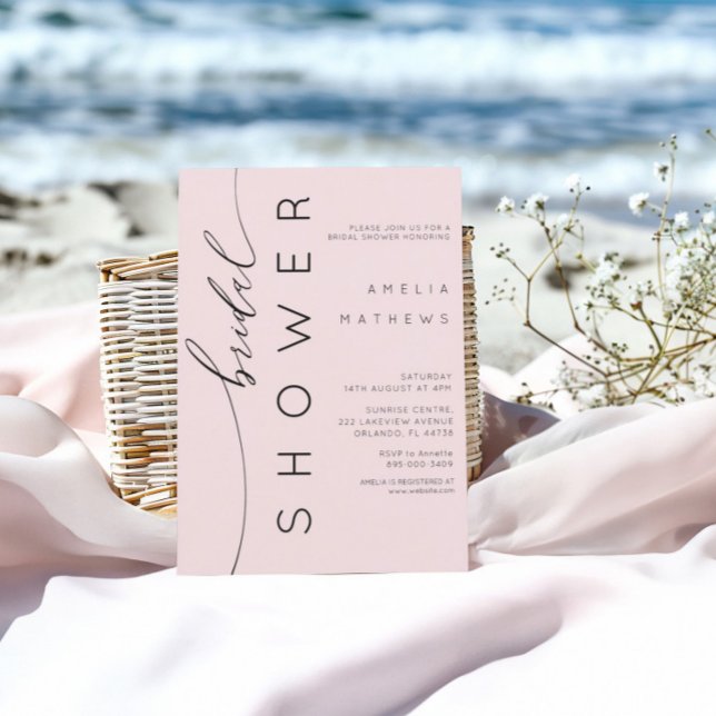 Brautparty in Rosa Einladung (Von Creator hochgeladen)