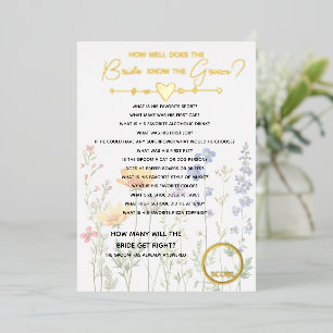 Brautparty Junggeselinnen-Abschied Bride Know Bräu Folieneinladung