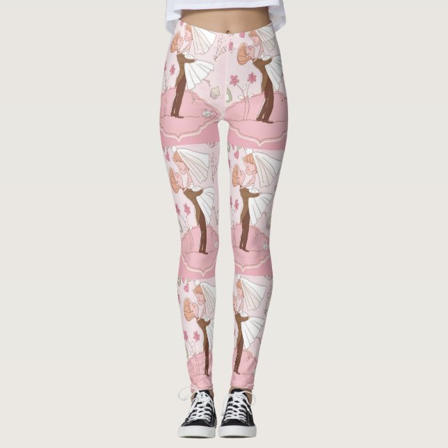 Brautparty Leggings (Vorderseite)
