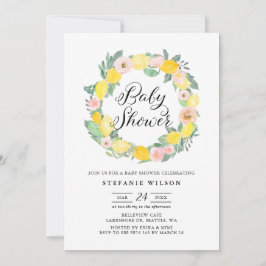 Brautparty Lemon und Rosa Rose laden ein