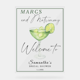 Brautparty Margarita Acrylschild