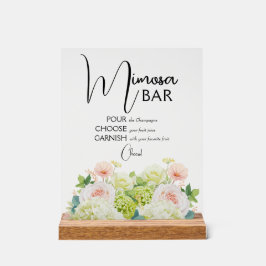 Brautparty Mimosa Bar Acrylschild