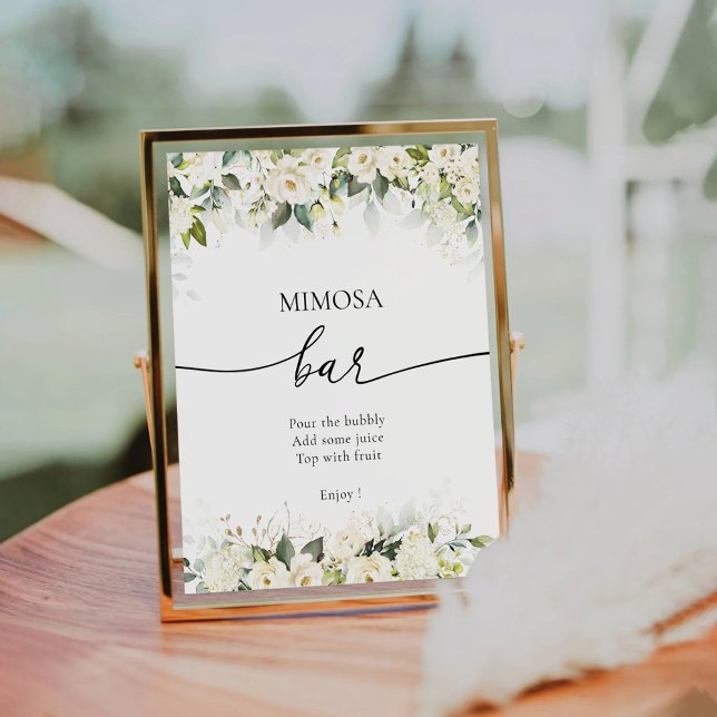 Brautparty Mimosa Bar Sign Sockelschild (Von Creator hochgeladen)