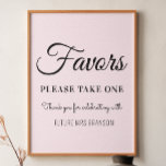 Brautparty mit den rosa Favoriten Poster<br><div class="desc">Blush Pink Favors Signieren Poster Banner für Brautparty, Brunch und Bubbly, Junggeselinnen-Abschied. Karo mehr Größe und Papieroptionen unten personalisieren Sie diese Vorlage Option, Karo Sie bitte unten unsere Shop-Sammlung für passende Artikel.</div>