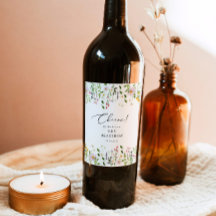 Brautparty mit einfachen Wildpflanzen