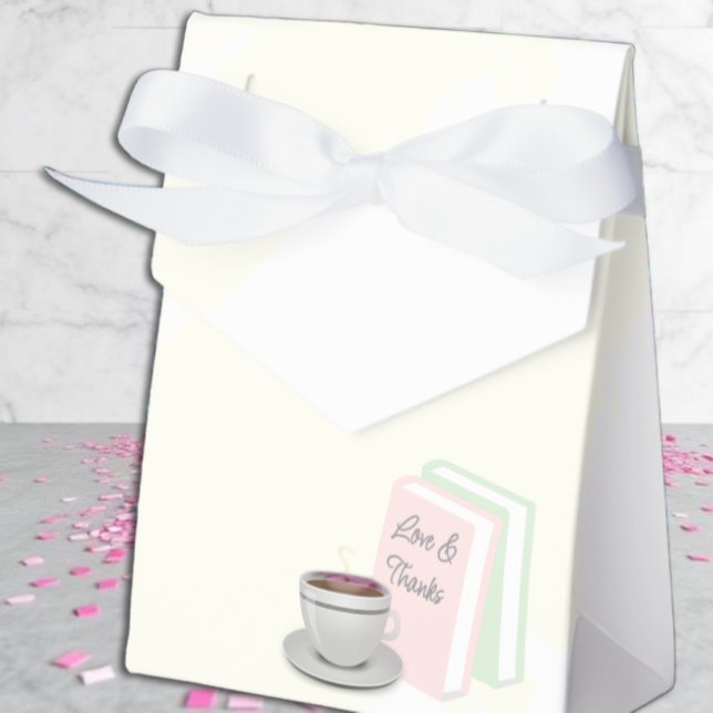 Brautparty mit Tee & Büchern Geschenkschachtel (Von Creator hochgeladen)