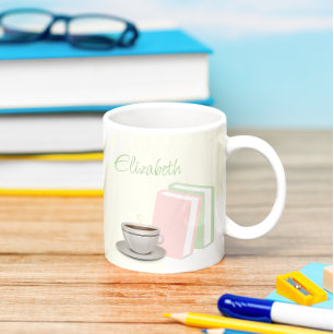 Brautparty mit Tee & Büchern Kaffeetasse