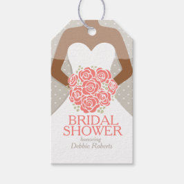 Brautparty Orange Probe Hochzeitsgeschenk Geschenkanhänger