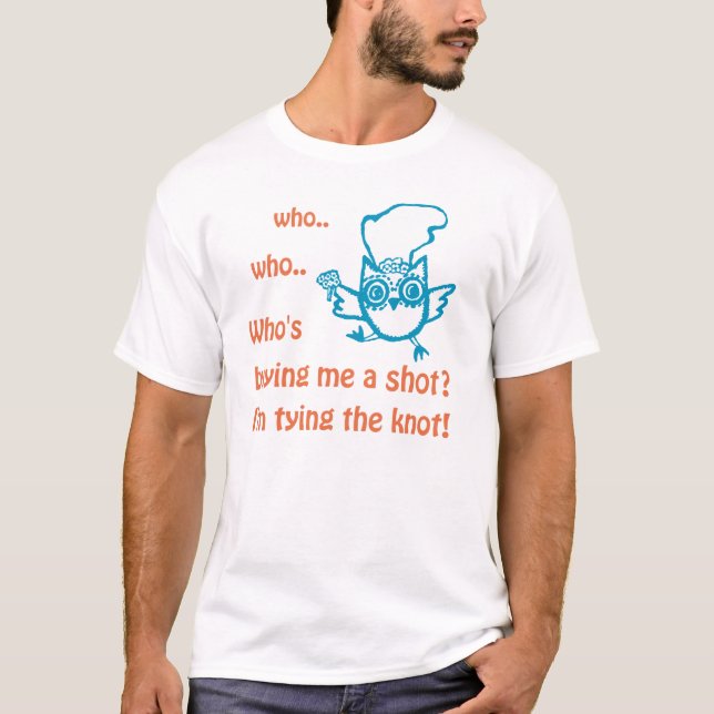 Brautparty Owl T - Shirt (Vorderseite)