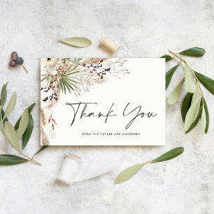 Brautparty Pampas Gras Moderne boho elegant Einladung