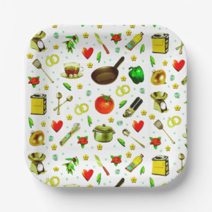 Brautparty Pappteller