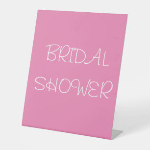 BRAUTPARTY PEDESTAL SIGN SOCKELSCHILD