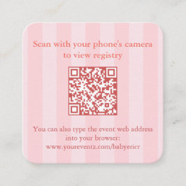 Brautparty QR Code UAWG Begleitkarte