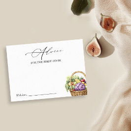 Brautparty-Ratenkarte frisch Einladung