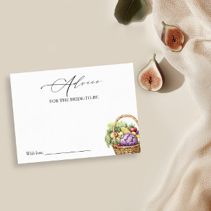 Brautparty-Ratenkarte frisch Einladung