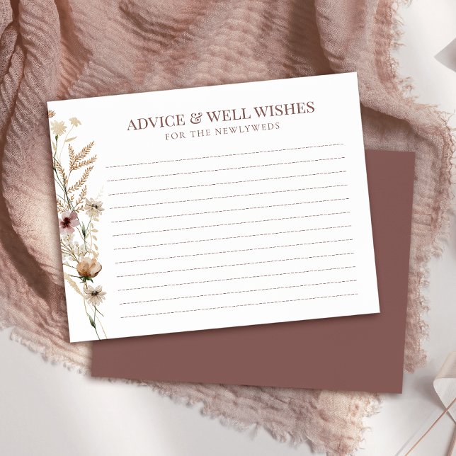 Brautparty-Ratgeber für die Wildblume von Wasserfa Begleitkarte (Von Creator hochgeladen)