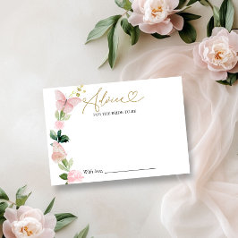 Brautparty-Ratschläge für die Bride Card Einladung