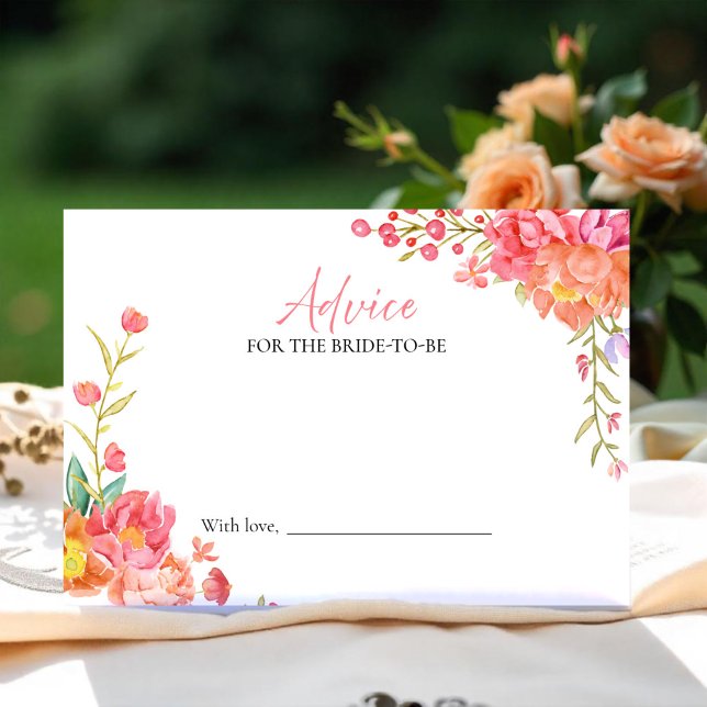 Brautparty-Ratschläge für die Bride Card Einladung (Von Creator hochgeladen)