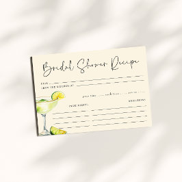 Brautparty Recipe Begleitkarte