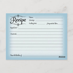 Brautparty Rezept Karte Desserts Scrolls Retro