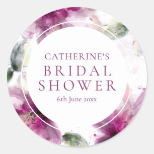 Brautparty Runder Aufkleber