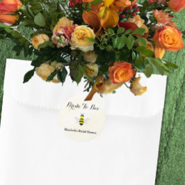 Brautparty Runder Aufkleber