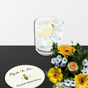 Brautparty Runder Pappuntersetzer