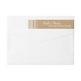 Brautparty Rustikales Vintages Spitzenpapier