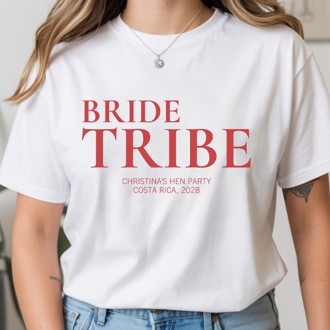 Brautparty-Shirt-Geschenk für die Braut-Truppe T-Shirt (personalized wedding party shirt, bridal crew matching shirts, modern typography bridal shirt,)