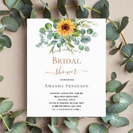 Brautparty-Sonnenblumen