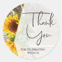 Brautparty, Sonnenblumen, GASTGESCHENK