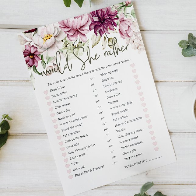 Brautparty-Spiel würde sie eher Peonies rosa (Von Creator hochgeladen)