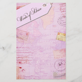 Brautparty Stationery Briefpapier