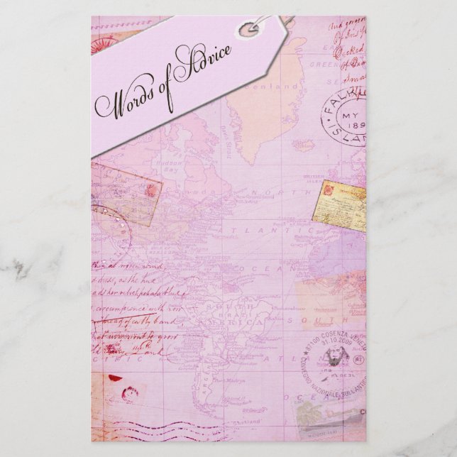 Brautparty Stationery Briefpapier (Vorderseite)