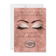 Brautparty Sweet 16. Rose Gold Glitzer Blush