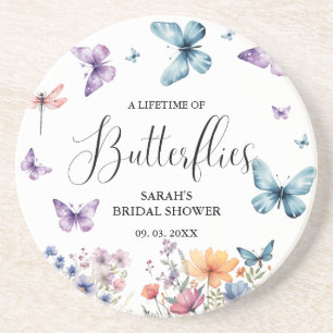 Brautparty-Tabelle über die Lebensdauer von Schmet Getränkeuntersetzer