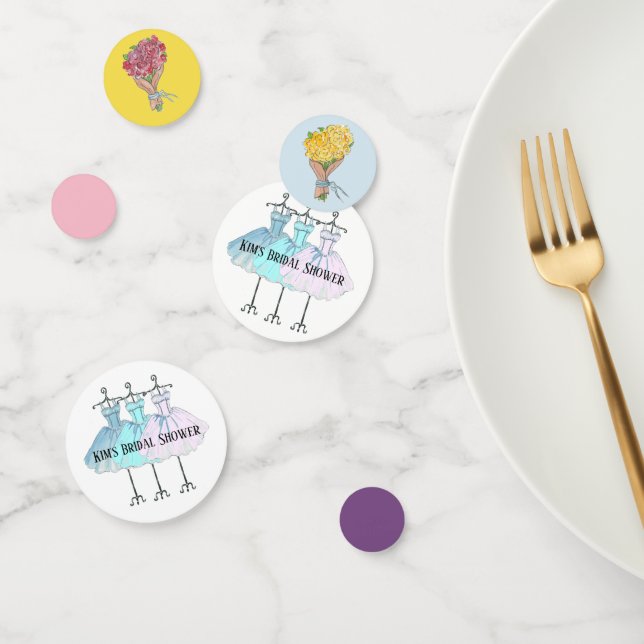 Brautparty Table Confetti Konfetti (Gruppe)