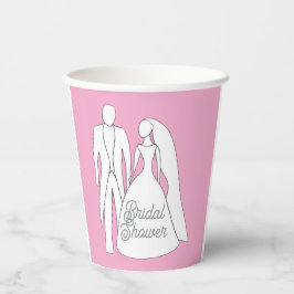 Brautparty-Tasse Pappbecher