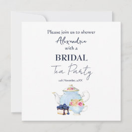 Brautparty Tee-Party Einladung personalisieren