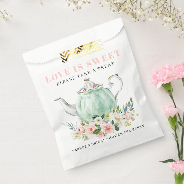 Brautparty Tee Party Liebe ist Sweet Favor Tasche Geschenktütchen (Versiegelt)