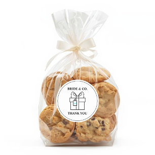 Brautparty Türkis Runder Aufkleber