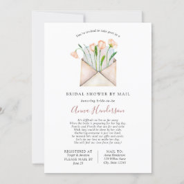 Brautparty über große Entfernungen per Post Einladung