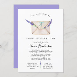 Brautparty über große Entfernungen per Post Einladung