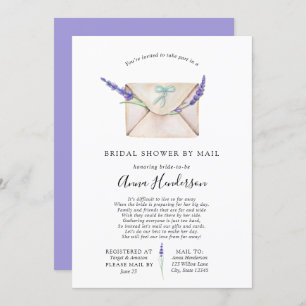 Brautparty über große Entfernungen per Post Einladung