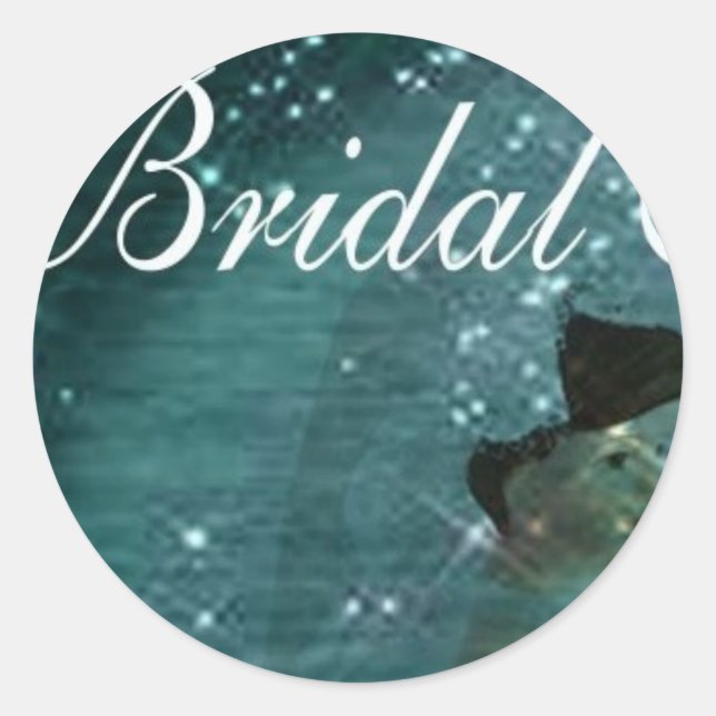 Brautparty Umschlag Aufkleber (Vorderseite)