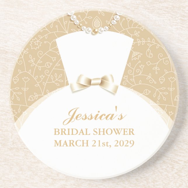 Brautparty Untersetzer (Vorne)