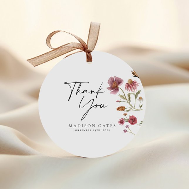 Brautparty Vielen Dank für Ihre Karte Geschenkanhänger (Von Creator hochgeladen)